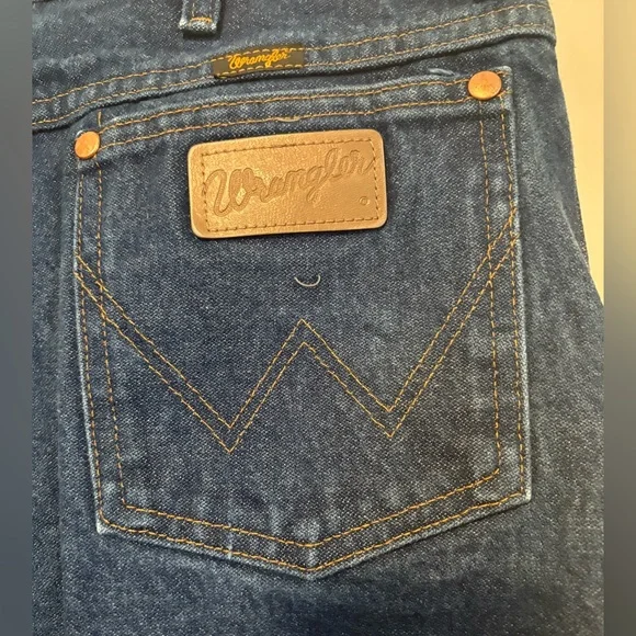 Wrangler Men's Blue Jeans - Picture 3 of 4
